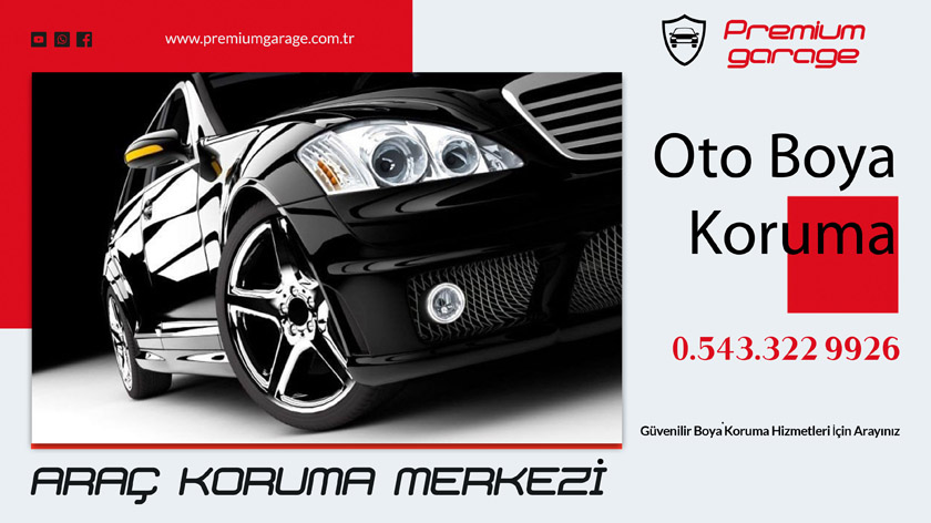 Premium Garage Oto Boya Koruma 